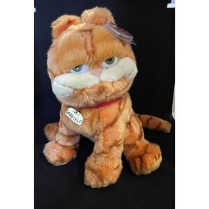 2004 Garfield The Movie TY Beanie Buddy‎ 10" Plush Cat w/ Collar & Tag